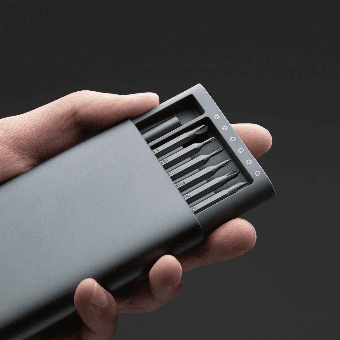 Conjunto Chave de Fenda Magnética 24 em 1 para Eletrônicos e Celulares