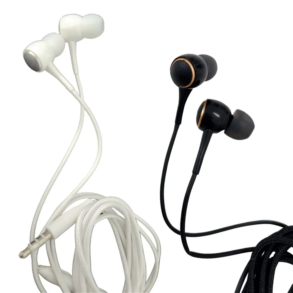 FONE DE OUVIDO INTRA-AURICULAR C/ MICROFONE MALHA - AGOLD - FN-A25