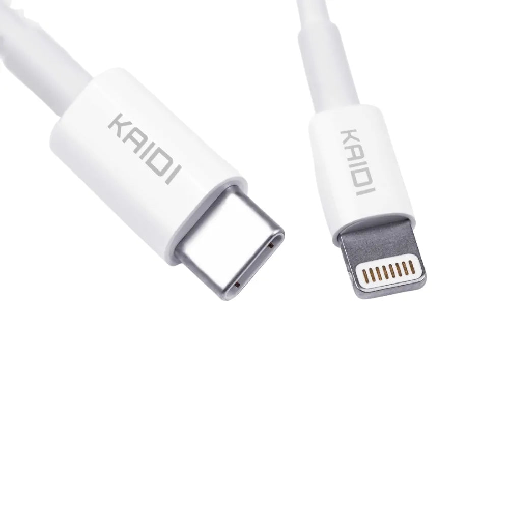 KIT CARREGADOR DE CELULAR 3A 20W + CABO - KAIDI - KD-670