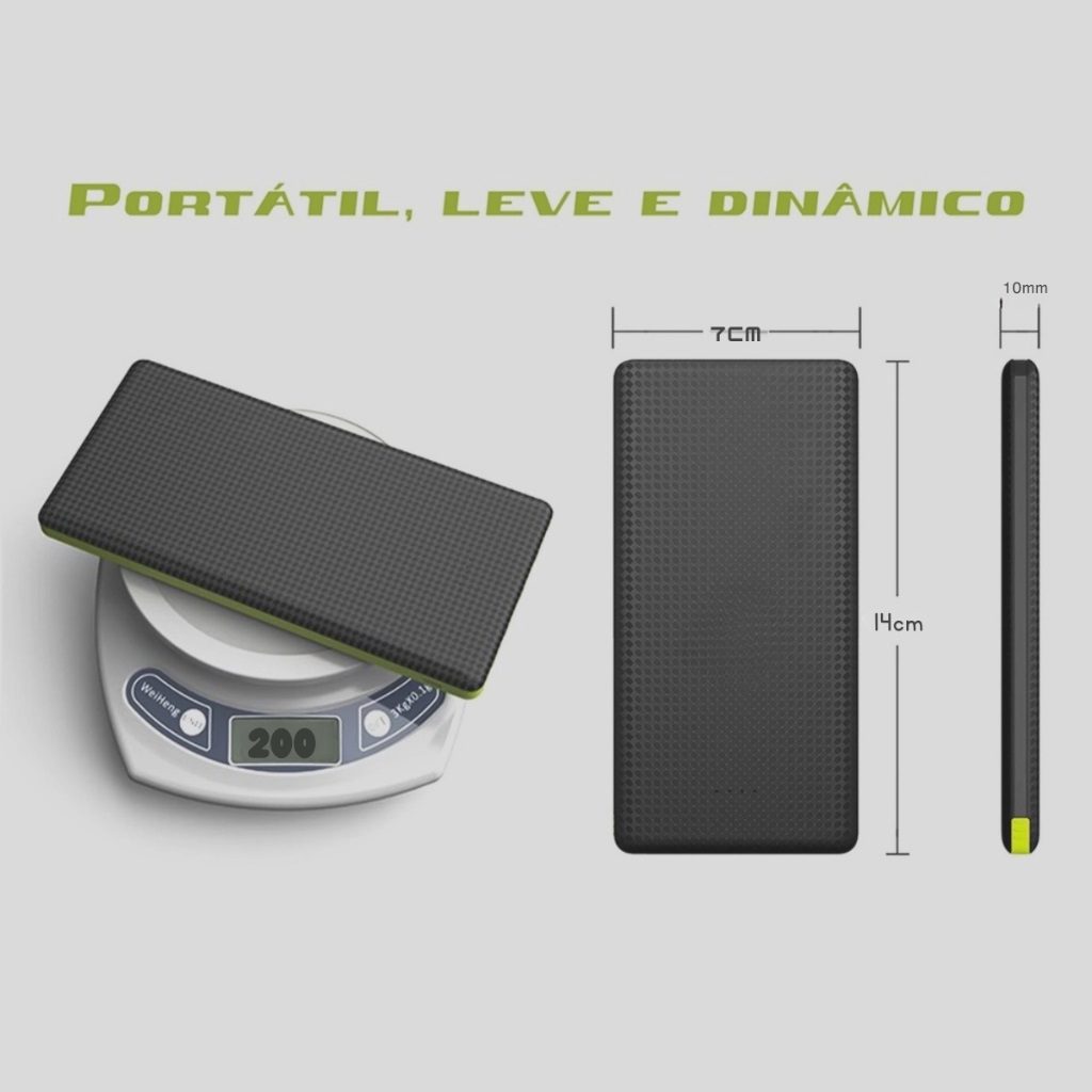 Power Bank Universal 10.000 Mah Carregador Celular Compatível Android e IPhone