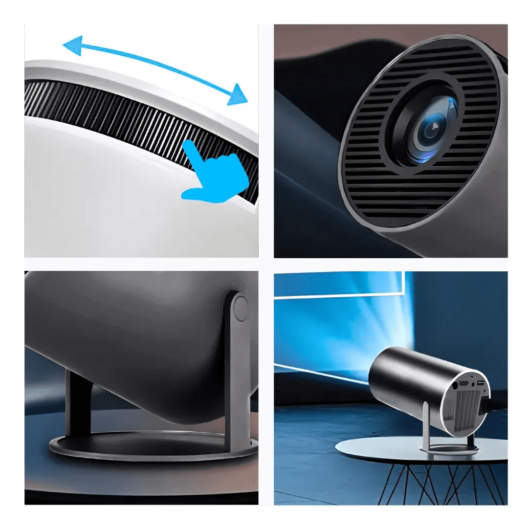 Projetor Hy300 Pro 4K Portátil