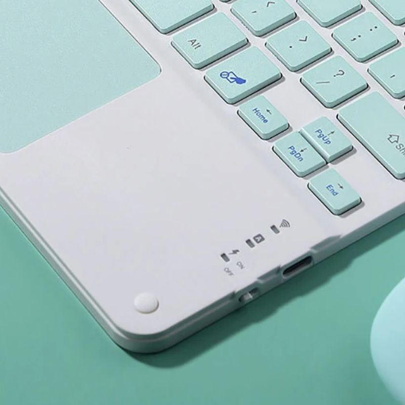 Teclado Sem Fio Bluetooth Com TouchPad