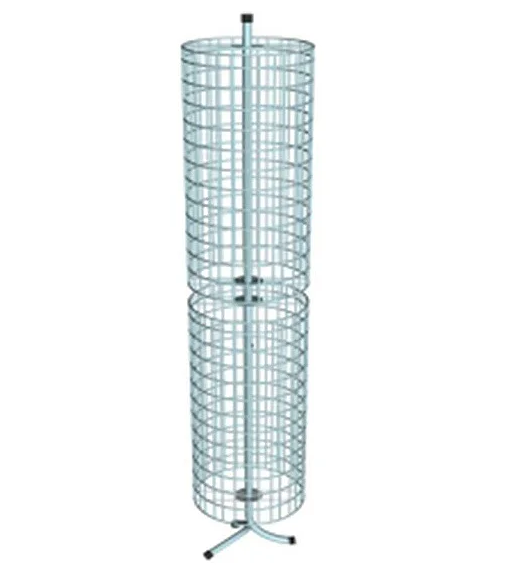 Expositor de Óculos Duplo Giratório de Chão