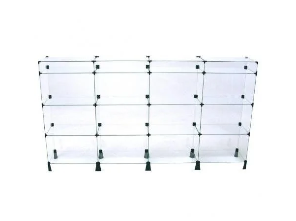 Balcão de Vidro 200L x 100A x 30P cm