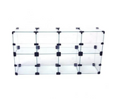 Baleiro de Vidro 80L x 40A x 20P cm