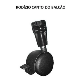 Rodízio para Balcão Modulado