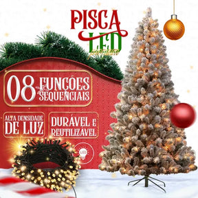 Árvore Natal Pinheiro 180cm Enfeitada Decorada Promoção Luxo