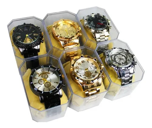 Kit 10 Relogio Atacado Kit Relogio Revenda Kit Relogio Masc