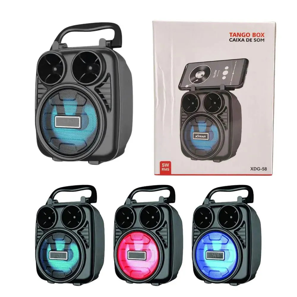 CAIXA DE SOM BLUETOOTH 8W - ALTOMEX - AL-1182