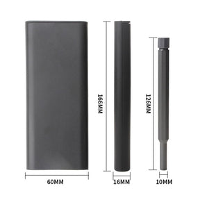 Conjunto Chave de Fenda Magnética 24 em 1 para Eletrônicos e Celulares