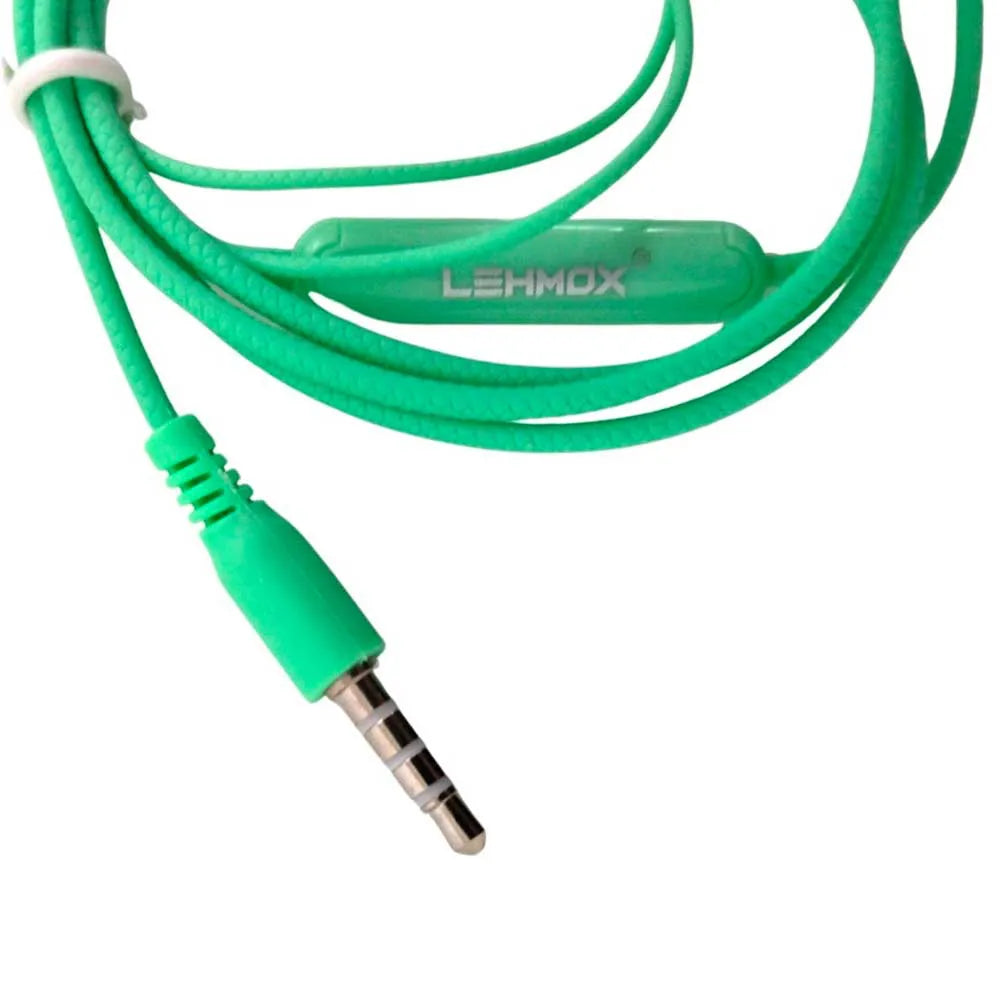 FONE DE OUVIDO COM MICROFONE - LEHMOX - LE-800