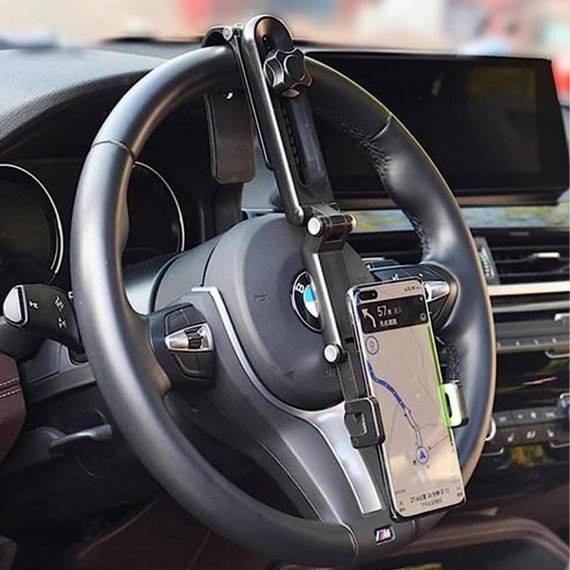 Suporte De Celular Para Quebra Sol Do Carro Rotação 360°